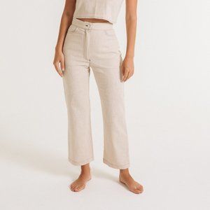 Aniela Parys Stone Color Fern Trousers Size S